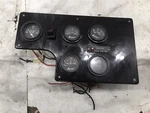 94 Harley Superstar 42 Boat Gauges Water Temp Fuel Oil Pressure Dash Panel. Fixed Price $92.07.