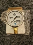 Psi Zenport LPG200 Zen-tek Glycerin Liquid Filled Pressure Gauge. Fixed Price $18.00.