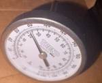 Trend TI.20 Bimetal Thermometer Analog 2.5" Stem 0/250 F/c Glass Lens 1/4" Npt. Fixed Price $30.00.