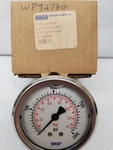 Wika Pressure Gauge 9692236 0-2,000 Psi 1/4" 2.5" Diameter. Fixed Price $30.00.