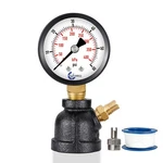 Gas Test Pressure Gauge 60 Pound, PSI/400 Kpa 3/4 Fnpt Steel Bell Shape Body. Fixed Price $10.95.