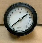 Ashcroft Duragauge Pressure Q-8603 Bronze Tube Brass Socket 0-15 Psi. Fixed Price $34.99.