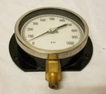 Industrial Grade 11A496 Pressure Gauge, Process, 1/2 In, 1000 Psi. Fixed Price $39.99.