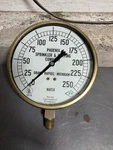 Marsh Instrument Water Pressure Gauge 0-250 Psi 667A Phoenix Sprinkler & Heating. Fixed Price $18.00.
