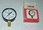 New Ametek 47104 Gauge 2-1/2"IN Dia 0-30PSI 1/4" Lm. Fixed Price $16.00.