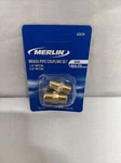 Brand New Merlin Brass T-connector 1/4" 300 Psi Usa Seller Sale !!!!!!!!. Fixed Price $8.09.