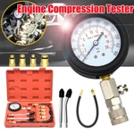 Professional Car Petrol Gas Engine Cylinder Compression Tester Gauge Tool Kit. Fixed Price $17.97.