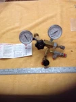 Gas Regulator Matheson With Two Gguages P/n 63-3133 3000 Lb. Psi. Fixed Price $79.00.