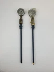 Toako 411256 - 2347 & 411255 Pressure Gauge (lot Of 2). Fixed Price $125.00.