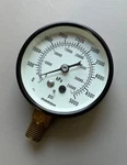 Marsh Instrument Company Pressure Gauge 5000PSI. J4882 2.5 1/4 Bm 5000/KPA 476. Fixed Price $12.99.
