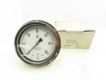Mcdaniel Bbp 6" Stainless Pneumatic Air Pressure Gauge 0-30 Psi 1/4"NPT Panel Mt. Fixed Price $39.99.