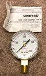 New 2" Usg / Ametek Welding Gauge 400 Lbs. Acetylene Regulator Part #164261A.. Fixed Price $30.00.