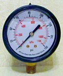 New Box Grainger Pressure Gauge Liquid Filled 2.5 Inch Model 4FLC5 Psi 0-160. Fixed Price $7.50.