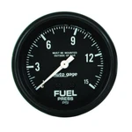 Auto Meter Fuel Pressure Gauge 2311; Gage 0-15 Psi 2-5/8" Mechanical, Black. Fixed Price $60.00.