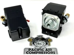 Pressure Switch Unloader & On/off 69MB7LY 95-125 Psi Furnas Hubbell Replacement. Fixed Price $20.22.
