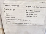 Grainger 4CFH5 Pressure Gauge 0-160PSI 0-1100 Kpa BY14YPG4LW-XLJ-TG Weksler. Fixed Price $153.61.
