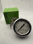 0-30 Psi Panel Mount Pressure Gauge Chrome Bezel W/ Bracket Marshalltown. Fixed Price $24.99.