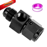 Breezliy 6AN Flare To -6 Female Swivel With 1/8 Npt Port, Silver. Fixed Price $15.32.