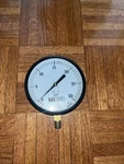 Weiss Instruments Industrial Pressure Gauge 4.5" Face 0-30 X 1/2 Psi # 9010-02. Fixed Price $19.99.