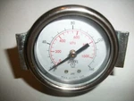 Winters 160 Psi, 1000KPA, 2" Male Back Mount, Dry Pressure Gauge With Bracket. Fixed Price $11.99.