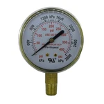 PG25400 Xtrweld Pressure Gauge, 2.5IN, Psi/kpa, 1/4NPT, Brass. Fixed Price $28.77.