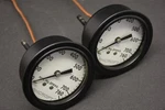 Set 2 Ashcroft Vacuum Gauges 0-760 Mm Hg Industrial Steampunk. Fixed Price $25.99.