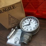 Morrison Bros. 818 5144836 Clock Gauge With Metric Face - New W/ Filthy Box. Fixed Price $585.00.