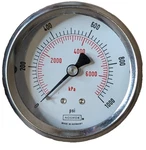 Noshok 1000 Psi Pressure Gauge 1/4" Npt Bottom Mount 2.5" Dial 7000 Kpa Germany. Fixed Price $19.95.