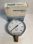 Ashcroft 202A284-91 Pressure Gauge 30 Psi. Fixed Price $19.99.