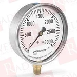 Ashcroft 63-1008SL-02L-3000 / 631008SL02L3000 (brand New). Fixed Price $131.00.