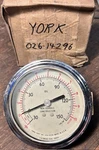 York 026-14296 Oil Guage *nib*. Fixed Price $198.00.