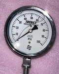 Trerice Liquid Pressure Gauge 0-100P Psi, 1/4" Npt, D83LFSS4002LA110, D85113. Fixed Price $101.15.