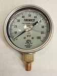 Trerice 700LFB4002LA100 Pressure Gauge 100PSI 1/4" Mnpt Face Bottom Mount. Fixed Price $77.99.