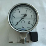 Wika Liquid Filled Stainless Steel Pressure Gauges 233.50.100, Bar, 1/2" Npt. Fixed Price $68.64.