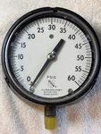 Ashcroft Duragauge Aisi 316 Tube And Socket Pressure 60 Psi. Fixed Price $29.95.