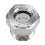 Oil Liquid Level Gauge Sight Glass 1/2 Npt Male Threaded Air Compressor Fittings. Fixed Price $25.42.