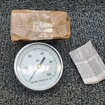 Moore Products Co. Pressure Gauge 0-100 Psi 3 1/2 1/4 Npt. Fixed Price $28.75.