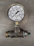 Marsh Pressure Gauge 0-160 Psi 3/4" Dial Dual Measure W/ 3/4' Tee + Fittings. Fixed Price $21.97.