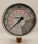 New Enerpac GF-10P Pressure Gauge To 10,000PSI 1/2" Npt Stainless Steel. Fixed Price $249.99.