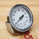 Ashcroft 586-22 Pressure Gauge, 30" Hg Vac, 0-160 Psi Used. Fixed Price $16.62.