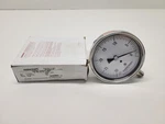 New Old Stock! Ashcroft 30-0 Inhg Vacuum Gauge 35-1009-SW-02L-30/0IMV. Fixed Price $29.95.