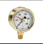 Noshok Brass Pressure Gauge 2000 Psi. Fixed Price $65.00.