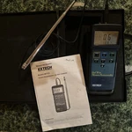 Extech 407123 Heavy-duty Hot-wire Thermoanemometer "new". Fixed Price $85.00.