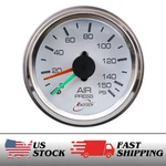 Racetech 52MM 150 Psi Dual Needle Mechanical Air Suspension Pressure Gauge White. Fixed Price $59.99.