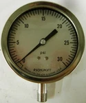 Ashcroft Industrial Duralife Gauge 35 1009 Sw 02L 30#. Fixed Price $28.00.