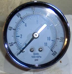 New K4520N14160 Air Pressure Gauge 0-160 Psi Bar 100XKPA Parker Watts. Fixed Price $26.01.