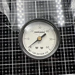 New Harvard Pressure Gauge .25" Mpt Back Mount 0-60 Psi Works For Pool Filter. Fixed Price $13.00.