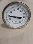 Ashcroft 5" Bimetal Thermometer 12" Stem 7QA-35705-008....1/2"NPT. Fixed Price $109.99.