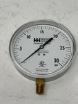 Weiss 4CTS-1-030-4L-PO Face 1/4 Lower Mount 0-30 Psi Pressure Gauge. Fixed Price $26.50.