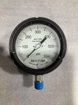 Reotemp PT45P1A2P23-D-T, 1/2 Npt 4.5 Inch 0-600 Psi Pressure Gauge. Fixed Price $85.00.